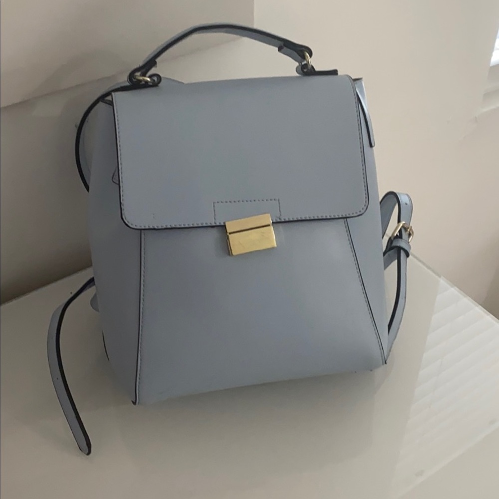 Blue Zara Basic Collection Baby bag